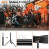 imageROVSUN 1500W Outdoor Electric Heater Patio FreestandingWallmounted Heater with 12H Timer Adjustable Heights 3 Modes 3s Instant Heating for Indoor Outdoor Backyard Garage 1 Set