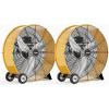 imageROVSUN 20 Floor Fans High Velocity Heavy Duty Metal Industrial Floor Fan for Commercial ampamp Residential High Power Fan w 90180 Adjustable Tilt Metal Fan for Garage Gym Home Bedroom BlackYellow
