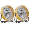imageROVSUN 20 Floor Fans High Velocity Heavy Duty Metal Industrial Floor Fan for Commercial ampamp Residential High Power Fan w 90180 Adjustable Tilt Metal Fan for Garage Gym Home Bedroom BlackYellow