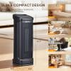 imageROVSUN 23H Electric Space Heater wRemote Control Portable Tower Heater w 70 Oscillating Timer Adjustable Thermostat Tipover ampamp Overheat Protection for Indoor Use Bedroom Living Room 1500W17H