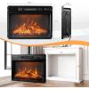 imageROVSUN 23quot Electric Fireplace Inserts with APP ampamp Remote Control 1400W Recessed Stove Heater with 8H Timer 6 Flame Colors 5 Brightness for Indoor Use ETL23 inch