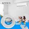 imageROVSUN 50 Ft Mini Split Line Set 14quot ampamp 12quot OD Flared Copper Tubing Pipes ampamp 38quot Thickened PE Insulated Coil with Nuts ampamp Installation Kit for Mini Split Air Conditioner ampamp Heat Pump System14  3825FT