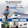 imageROVSUN 8000 BTU Inverter Window Air Conditioner with WiFi EnergyStar Window AC Unit with Remote ampamp App Control Ultra Quiet Design ampamp Easy Install Kit Work with AlexaGoogle Assistant 115V60Hz10000 BTU WIFI  Inverter