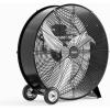 imageROVSUN 20 Floor Fans High Velocity Heavy Duty Metal Industrial Floor Fan for Commercial ampamp Residential High Power Fan w 90180 Adjustable Tilt Metal Fan for Garage Gym Home Bedroom BlackBlack