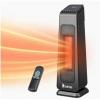 imageROVSUN 23H Electric Space Heater wRemote Control Portable Tower Heater w 70 Oscillating Timer Adjustable Thermostat Tipover ampamp Overheat Protection for Indoor Use Bedroom Living Room 1500W23H