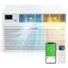 imageROVSUN Smart 10000 BTU Through the Wall Air Conditioner with Heat Wall AC Unit ampamp Heater Combo with Remote APP ampamp Voice Control ampamp Timer Function Compatible with AlexaGoogle Assistant 230V60Hz10000BTUAC  Heater230V