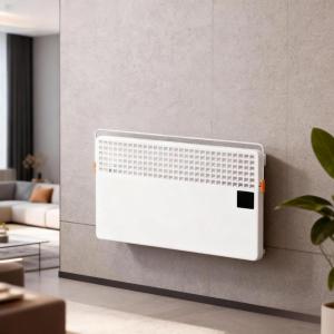 imageROVSUN 2in1 WallMounted Electric Space Heater with Towel Bar Wall Heater with Easy Knob Control ampamp 3 Heating Settings Over Heat ampamp Tipover Protection for Indoor Use Bedroom Office Home 1500WWhiteRemote Control