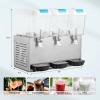 imageROVSUN 144 Gal54L Commercial Beverage Dispenser 18L X 3 Tanks Commercial Juice Dispenser Cold Drink Dispenser Stainless Steel with Thermostat Controller for Home Restaurant Bar Party 110V60HZ144 Gal