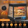imageROVSUN 26quot Commercial Food Warmer Display Pizza Warmer 3Tier Electric Countertop Food Warmer wLED Lighting Adjustable Removable Shelves ampamp Glass Door Pretzel Warmer for Buffet Restaurant 1200W26 Length