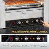 imageROVSUN 30 Hot Dog 11 Roller Hot Dog Roller Warmer Grill Cooker Machine wBun Warmer Cover Dual Temp Control LED Light Removable Shelf ampamp Drip Tray for Party Home Commercial 2000W ETL Certified9 Roller