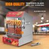 imageROVSUN 317QT30L Hot Dog Steamer 2Tier Hut Steamer Hot Dog Steamer with 175 Hot Dogs ampamp 40 Buns Capacity Bun Warmer Cooker with Removable Shelves Food Clip for Party Event Concession Stand317QT
