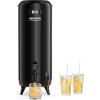 imageROVSUN 32 Gallon Insulated Beverage Dispenser Stainless Steel Hot and Cold Drink Dispenser Ice and Hot Drink Server wSpigot Hot and Cold Beverage Server for Coffee Tea Milk ampamp JuiceBlack