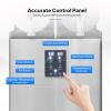 imageROVSUN 4 Gallon15L Commercial Slushy Machine Margarita Machine Slushie Machine Frozen Drink Machine Efficient Cooling Stainless Steel for Home Restaurant Bar Party Cafes 110V60HZ8 Gallon