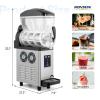 imageROVSUN 4 Gallon15L Commercial Slushy Machine Margarita Machine Slushie Machine Frozen Drink Machine Efficient Cooling Stainless Steel for Home Restaurant Bar Party Cafes 110V60HZ4 Gallon
