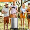imageROVSUN 44QT Stainless Steel Seafood Boil Pot with Strainer Basket Lid ampamp Hook Versatile Stock Pot for Crab Lobster Shrimp Boiling HeavyDuty Turkey Fryer for Outdoor Cooking ampamp Gatherings44QT