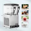 imageROVSUN Commercial Beverage Dispenser 78 Gal30L Commercial Juice Dispenser Cold Drink Dispenser 10L X 3 Tanks Stainless Steel with Thermostat Controller for Home Restaurant Bar Party 110V60HZ52Gal