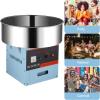 imageROVSUN Cotton Candy Machine 21 Inch Electric Commercial Cotton Candy Maker Machine Candy Floss Machine wStainless Steel Bowl Sugar Scoop and Large Storage Drawer Home Party Carnival PinkBluewithout Cover