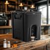 imageROVSUN Insulated Beverage Dispenser 5Gallon Ice and Hot Drink Server with Handles Faucet ampamp 20 Cups Foodgrade LLDPE Drink Dispenser Hot and Cold Beverage Server for Party Catering Event RestaurantBlack