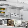 imageROVSUN NSF Commercial 3 Bowl Kitchen Sink 304 Stainless Steel Free Standing Utility Sink for Kitchen Laundry Room Garage Restaurant