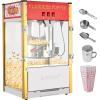 imageROVSUN Popcorn Machine with 8 Ounce Kettle Makes Up to 32 Cups Commercial Popcorn Machine Countertop Popcorn Maker wStainless Steel Scoop Oil Spoon ampamp 3 Popcorn Cups for Home Movie Theater ETLRed
