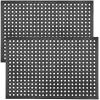 imageROVSUN Rubber Floor Mat with Holes 24x 36 AntiFatigueNonSlip Drainage Mat for Industrial Kitchen Restaurant Bar Bathroom IndoorOutdoor Cushion24x36 in