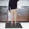 imageROVSUN Rubber Floor Mat with Holes 24x 36 AntiFatigueNonSlip Drainage Mat for Industrial Kitchen Restaurant Bar Bathroom IndoorOutdoor Cushion36L x 24W x 03Th