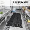 imageROVSUN Rubber Floor Mat with Holes 24x 36 AntiFatigueNonSlip Drainage Mat for Industrial Kitchen Restaurant Bar Bathroom IndoorOutdoor Cushion83L x 354W x 04Th