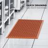 imageROVSUN Rubber Floor Mat with Holes 36x 60 AntiFatigueNonSlip Drainage Mat for Industrial Kitchen Restaurant Bar Bathroom Utility Garage Pool Entry Door Mat Indoor24x 36 Red 1Pcs