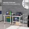 imageROVSUN Stainless Steel Equipment Stand 48quot L x 30quot W x 26quot H with Adjustable Undershelf NSF Commercial Heavy Duty Work Table ampamp Grill Stand Table for Restaurant Home and Hotel Kitchen24 X 30