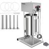 imageROVSUN 154LBS10L Electric Sausage Stuffer Maker Vertical Electric Stuffer Adjustable Speed Stainless Steel Heavy Duty Sausage Filler Meat Stuffer with 5 Stuffing Tubes Home ampamp Commercial