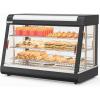 imageROVSUN 26quot Commercial Food Warmer Display Pizza Warmer 3Tier Electric Countertop Food Warmer wLED Lighting Adjustable Removable Shelves ampamp Glass Door Pretzel Warmer for Buffet Restaurant 1200W35 Length