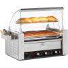 imageROVSUN 30 Hot Dog 11 Roller Hot Dog Roller Warmer Grill Cooker Machine wBun Warmer Cover Dual Temp Control LED Light Removable Shelf ampamp Drip Tray for Party Home Commercial 2000W ETL Certified9 Roller