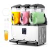 imageROVSUN 4 Gallon15L Commercial Slushy Machine Margarita Machine Slushie Machine Frozen Drink Machine Efficient Cooling Stainless Steel for Home Restaurant Bar Party Cafes 110V60HZ12 Gallon