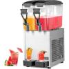 imageROVSUN Commercial Beverage Dispenser 78 Gal30L Commercial Juice Dispenser Cold Drink Dispenser 10L X 3 Tanks Stainless Steel with Thermostat Controller for Home Restaurant Bar Party 110V60HZ52Gal