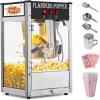 imageROVSUN Popcorn Machine with 8 Ounce Kettle Makes Up to 32 Cups Commercial Popcorn Machine Countertop Popcorn Maker wStainless Steel Scoop Oil Spoon ampamp 3 Popcorn Cups for Home Movie Theater ETLBlack