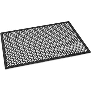 imageROVSUN Rubber Floor Mat with Holes 36x 60 AntiFatigueNonSlip Drainage Mat for Industrial Kitchen Restaurant Bar Bathroom Utility Garage Pool Entry Door Mat Indoor36x 60 Black 2Pcs