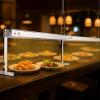 imageROVSUN 24 Inch Food Heat Lamp Overhead Commercial Food Warmer Light Electric Stainless Steel Catering Heat Lamps Grade for Restaurant Buffet Catering Kitchen 750W36 Inch