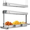 imageROVSUN 24 Inch Food Heat Lamp Overhead Commercial Food Warmer Light Electric Stainless Steel Catering Heat Lamps Grade for Restaurant Buffet Catering Kitchen 750W36 Inch