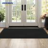 imageROVSUN Front Door Mat Indoor Outdoor Entrance Waterproof Heavy Duty Doormat Stain and Fade Resistant Low Profile Easy Clean Welcome Floor Mats for Commercial Entry Patio Porch 71quot35quot BlackBlack