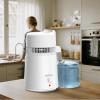 imageROVSUN Upgraded 11 Gallon4L Water Distiller Countertop Distilled Water Machine with FlameRetardant Material BPAFree Container ampamp Stainless Steel Interior 750W Distilled Water Maker Purifier6LWhite