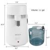 imageROVSUNUpgraded11 Gallon4L Water Distiller wFlameRetardant Material BPAFree Container ampamp Stainless Steel Interior for Home Distilled Water Machine Countertop Distilling Pure Water Maker 750WWhite