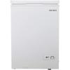 imageROVSUN 35 Cubic Feet Chest Freezer Compact Deep Freezer with Storage Basket Adjustable Thermostat Ideal for Home Kitchen Office RV White