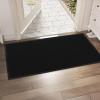 imageROVSUN Front Door Mat Indoor Outdoor Entrance Waterproof Heavy Duty Doormat Stain and Fade Resistant Low Profile Easy Clean Welcome Floor Mats for Commercial Entry Patio Porch 71quot35quot BlackBlack