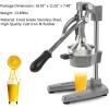 imageROVSUN Commercial Grade Citrus Juicer Hand Press Manual Fruit Juicer Juice Squeezer Citrus Orange Lemon Pomegranate Grey