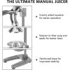 imageROVSUN Commercial Grade Citrus Juicer Hand Press Manual Fruit Juicer Juice Squeezer Citrus Orange Lemon Pomegranate Grey