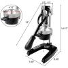 imageROVSUN Professional Citrus Juicer Lemon Squeezer Commercial Manual Fruit Press Juicer for Lemon Pomegranate Orange Juice Heavy Duty Hand Press Orange Juicer Press and Lime Squeezer Stand Black