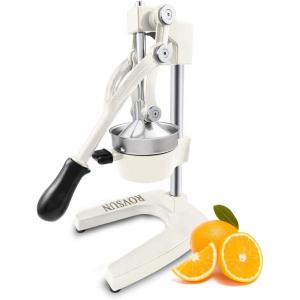 imageROVSUN Commercial Grade Citrus Juicer Hand Press Manual Fruit Juicer Juice Squeezer Citrus Orange Lemon Pomegranate White
