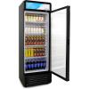 imageROVSUN 125 CuFt Commercial Refrigerator Display Refrigerator ETL NSF Certified Commercial Beverage Cooler Glass Door Merchandiser Drink Fridge wAdjustable Shelves LED Light for Bar Restaurant125 CuFt