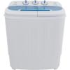 imageROVSUN 15LBS Portable Washing Machine Electric Washer and Dryer Combo with Washer9lbs ampamp Spiner6lbs ampamp Pump Draining Great for Home RV Camping Dorm College Apartment white ampamp blue15LBS Blue