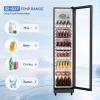 imageROVSUN 6 CuFt Commercial Beverage Refrigerator ETL NSF Merchandiser Refrigerator Display Refrigerator Beverage Cooler Glass Door Fridge wAdjustable Shelves LED Light for Bar Restaurant Cafe8 CuFt